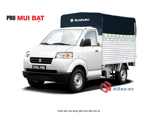 Xe tải 750 kg suzuki carry pro thùng mui bạt