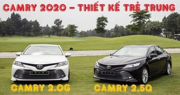 Toyota Camry 25 Q  Thông số hình ảnh và giá lăn bánh 2022