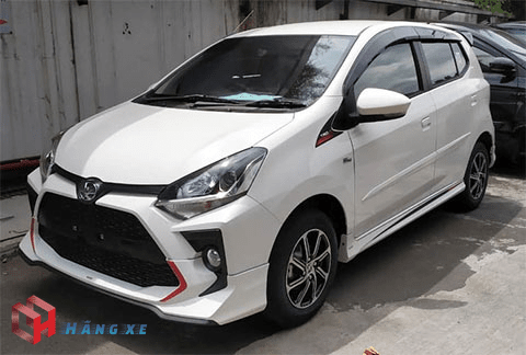 Ngoại thất xe Toyota Wigo 2021 màu trắng