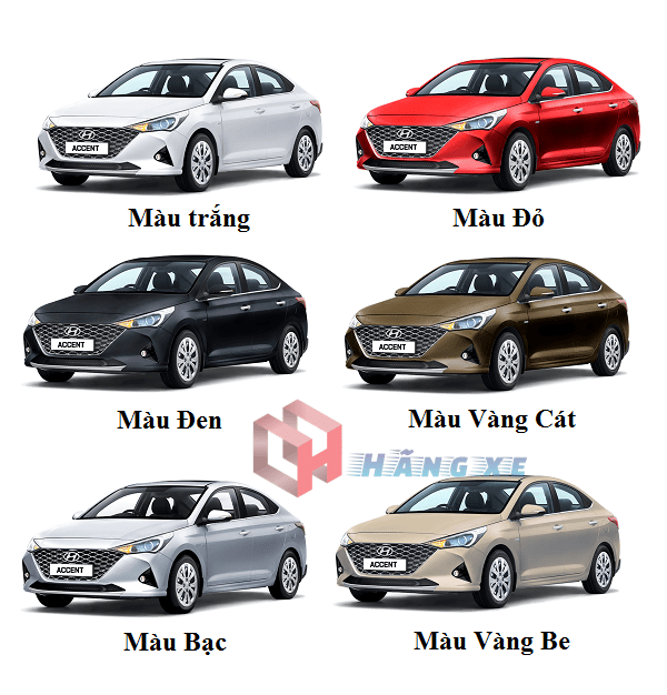 PGUMàu Trắng Solid xe Hyundai ACCENT  Bình Xịt Sơn