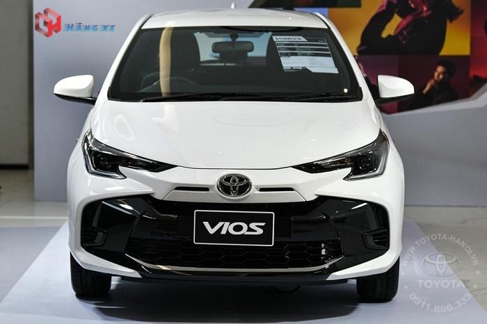 Thiết kế đầu xe Toyota Vios 2023 mới